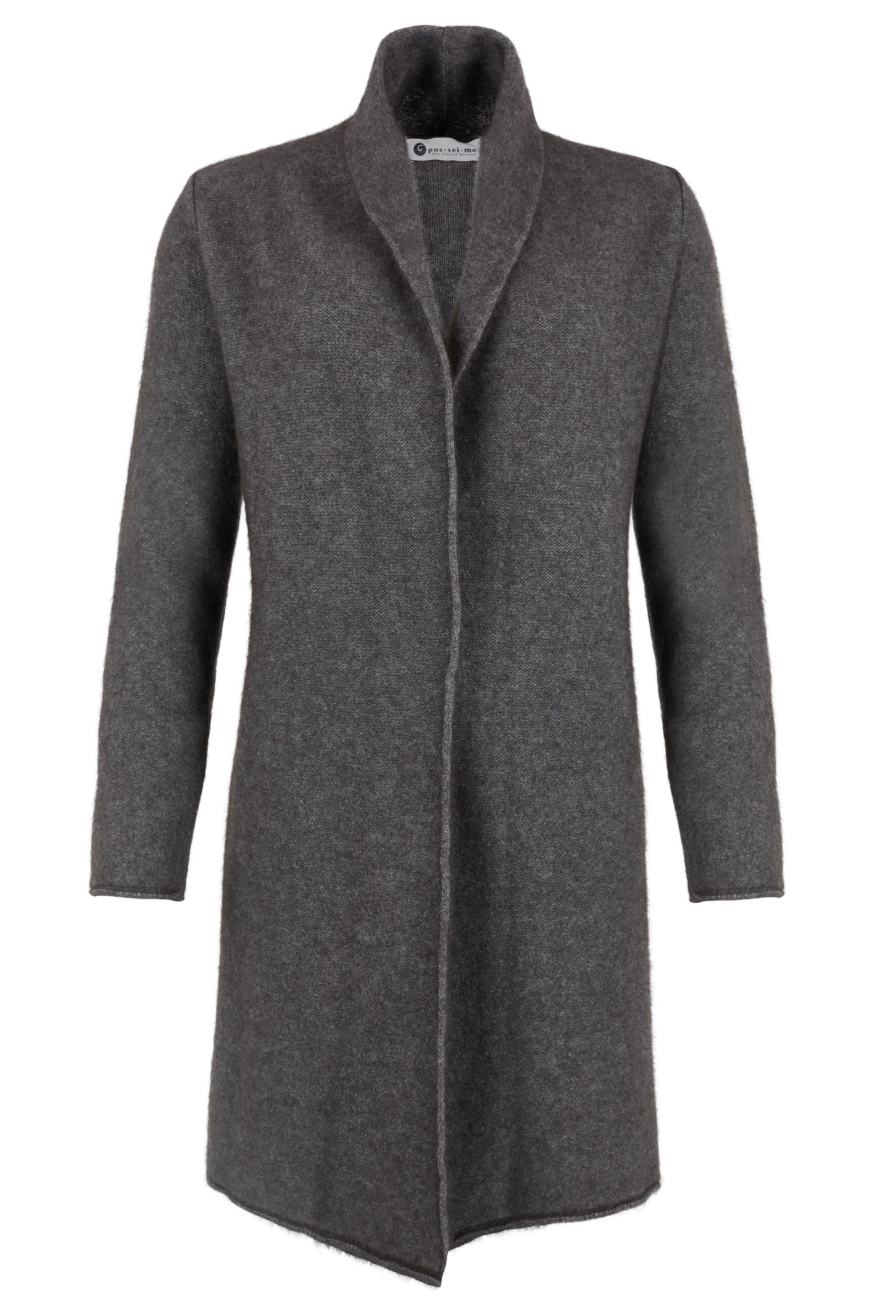 Schalkragenjacke (extra lang)