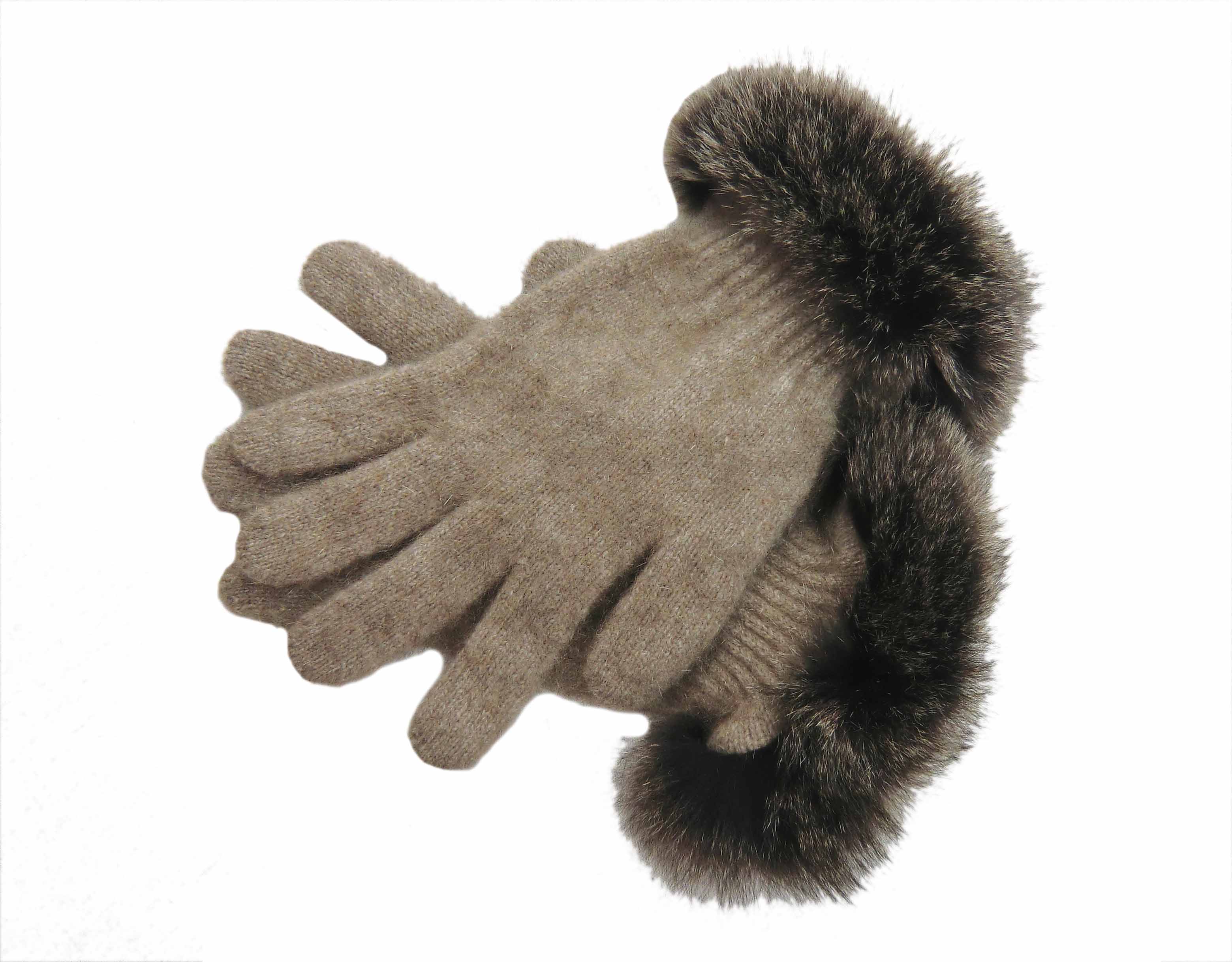 Handschuhe mit Possumpelz